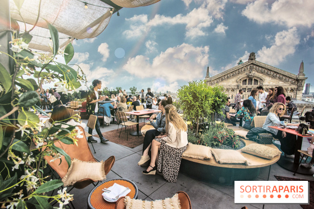 Créatures : le restaurant éphémère sur la terrasse des Galeries Lafayette, les photos