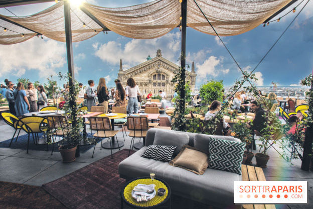 Créatures : le restaurant éphémère sur la terrasse des Galeries Lafayette, les photos