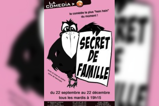 Secret de Famille, Spectacle, Théâtre, Paris, Comedia