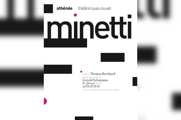 Minetti, Théâtre, Paris, Spectacle, Thomas Bernhard, Gerold Schumann, Athénée