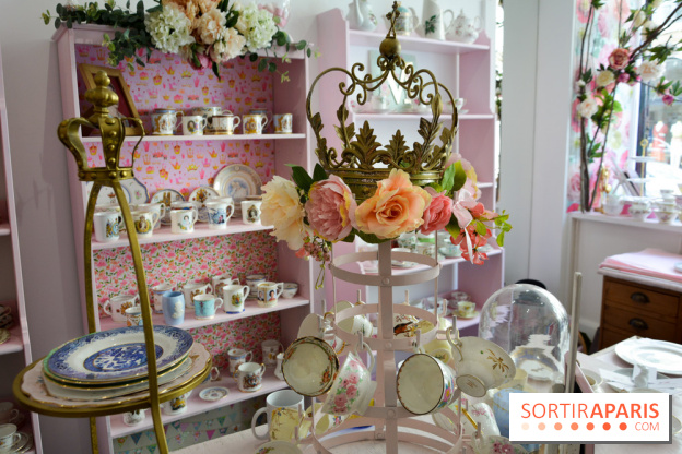 Afternoon Queens, la boutique de vaisselle et de thé ultra gourmande à Paris