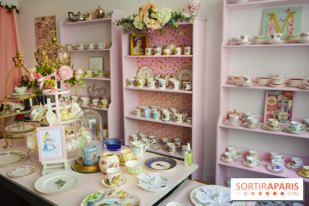 Afternoon Queens, la boutique de vaisselle et de thé ultra gourmande à Paris