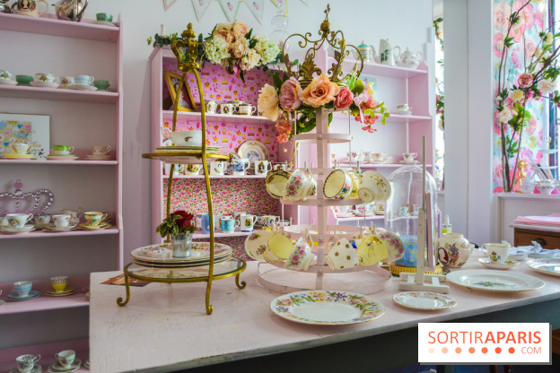 Afternoon Queens, la boutique de vaisselle et de thé ultra gourmande à Paris