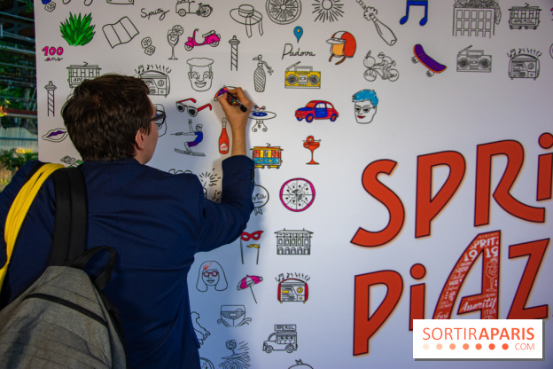 Spritz Piazza 2019 à la Rotonde Stalingrad, nos photos