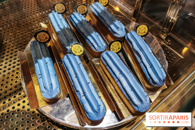 Thé glacé et éclair Cactus Bleu de Mariage Frères, les photos