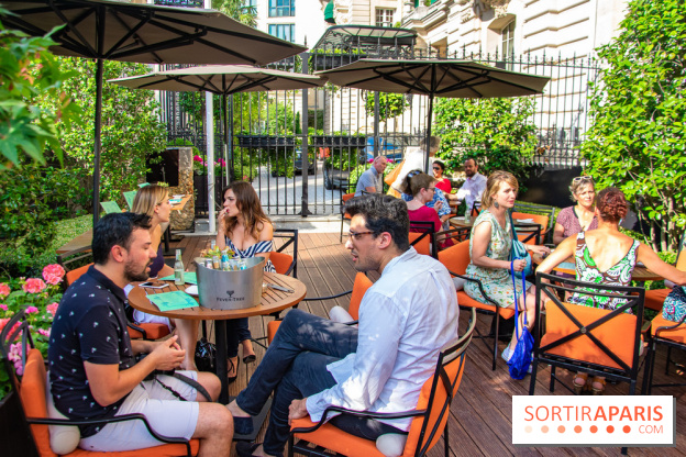 Fever-Tree, la terrasse éphémère estivale du Shangri-La Hotel