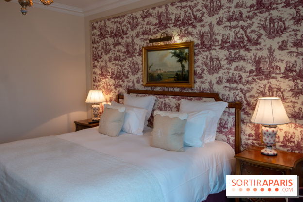 L'Auberge du Jeu de Paume à Chantilly - chambre