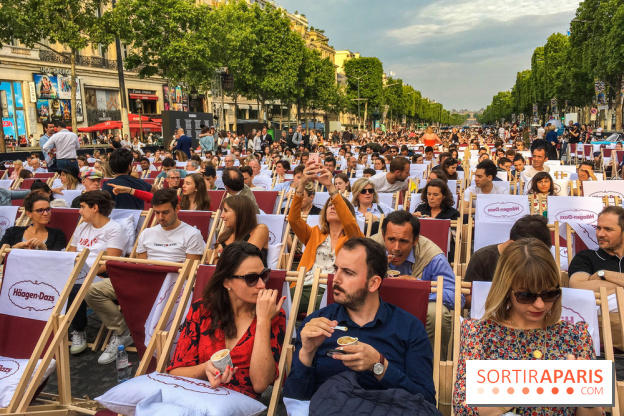 Cinéma en plein air sur les Champs-Elysées 2019 : OSS117 avec Jean Dujardin