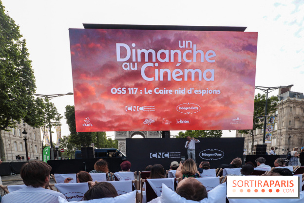 Cinéma en plein air sur les Champs-Elysées 2019 : OSS117 avec Jean Dujardin