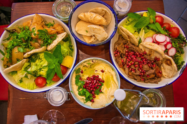 Olive & Thym, le restaurant libanais à deux pas de Beaubourg - nos photos
