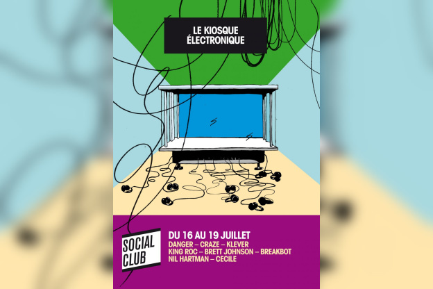 soirée, paris, social club, Paris Quartier d'été, le Kiosque électronique