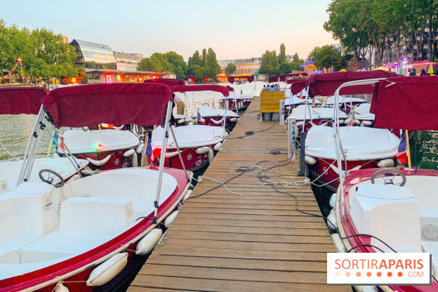 Le bateau électrique sans permis à Paris
