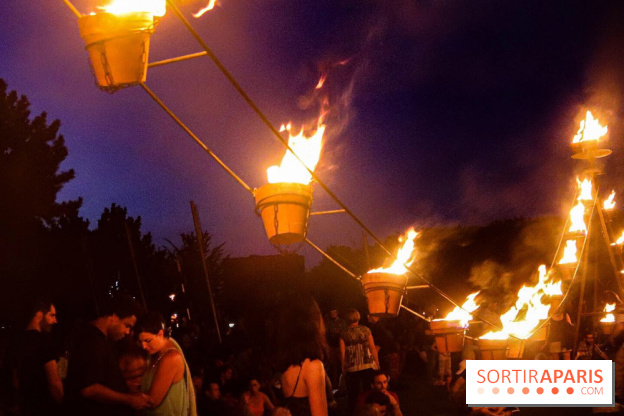 Installation de Feu à la Villette