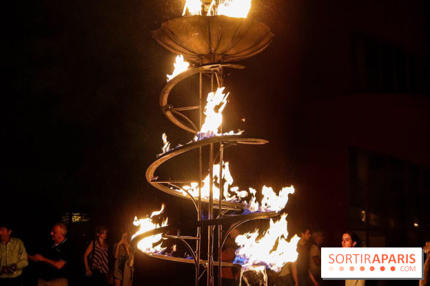 Installation de Feu à la Villette