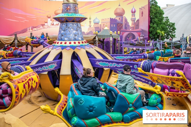 Visuels Disneyland Paris - Aladdin Flying Carpet