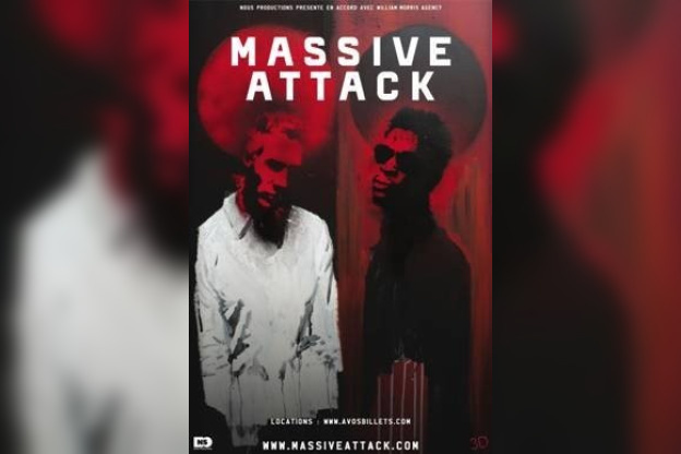Massive Attack, Paris, Zénith, Concert, Weather Underground, 3D, Daddy G, Mushroom, Tricky