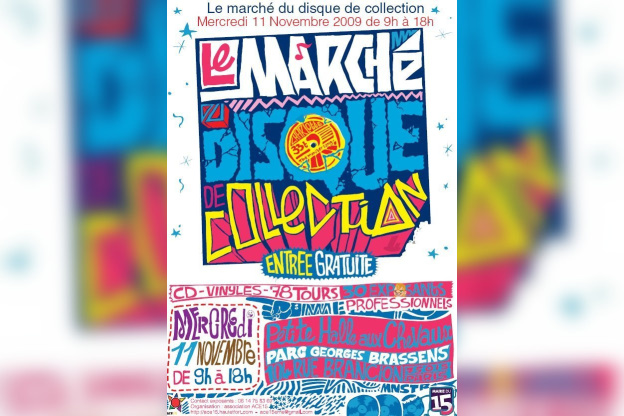 Marché disque collection, Vinyle, Musique, Paris, Parc Georges Brassens