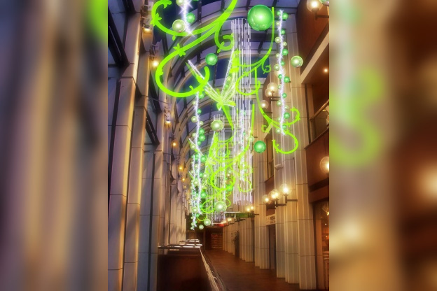 Jardin Imaginaire, Noël, Forum des Halles, Shopping, Paris