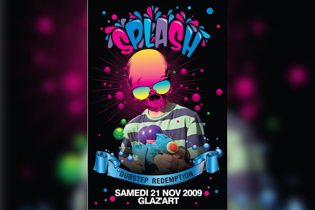 Splash, Glazart, Dub, Soirée, Paris