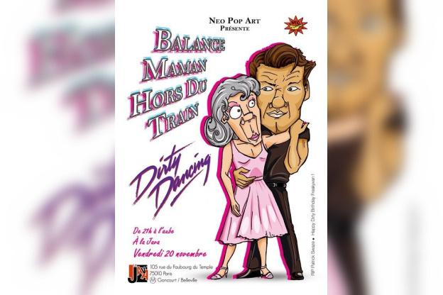 Balance Maman hors du Train, Charles Tox, Java, Soirée, Paris 