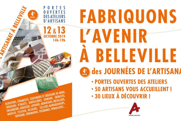  Les journées de l'artisanat à Belleville les 12 et 13 octobre 2019