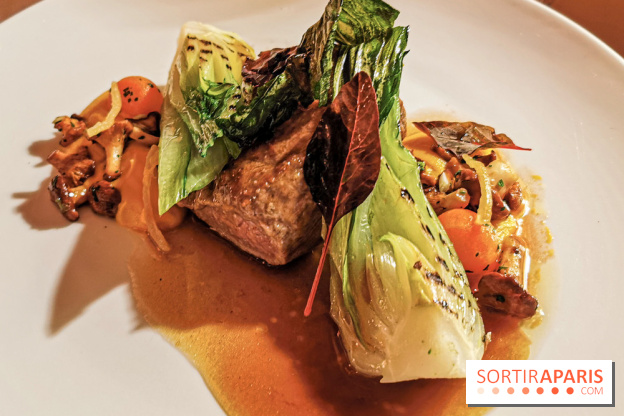 Le menu Traviata à l'Hôtel Le Meurice