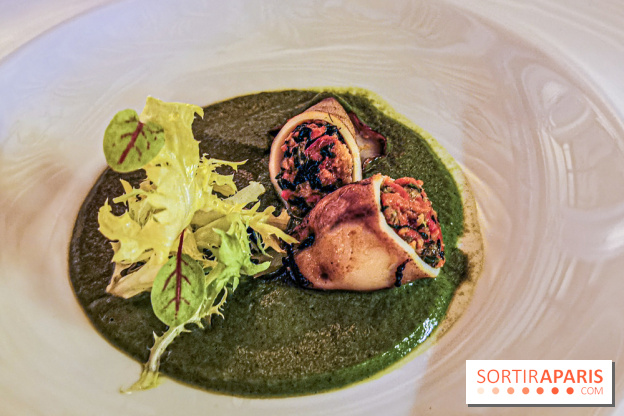 Le menu Traviata à l'Hôtel Le Meurice