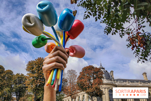 Le Bouquet de Tulipes de Jeff Koons à Paris