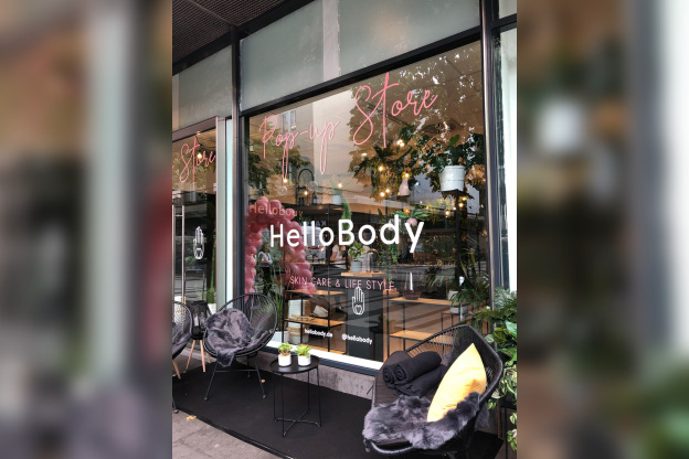 HelloBody ouvre son premier pop-up store en France