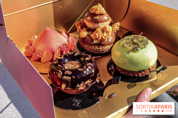 Pâtisseries de Pascal Hainigue à emporter du burgundy Paris