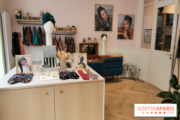 Indira de Paris, la boutique atelier des turbans branchés