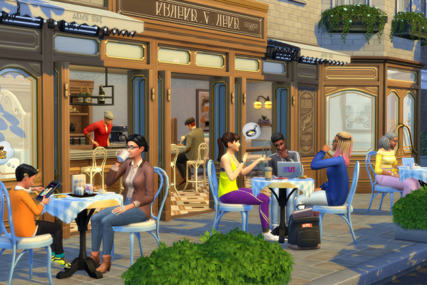 Sims 4 Bistrot charmant