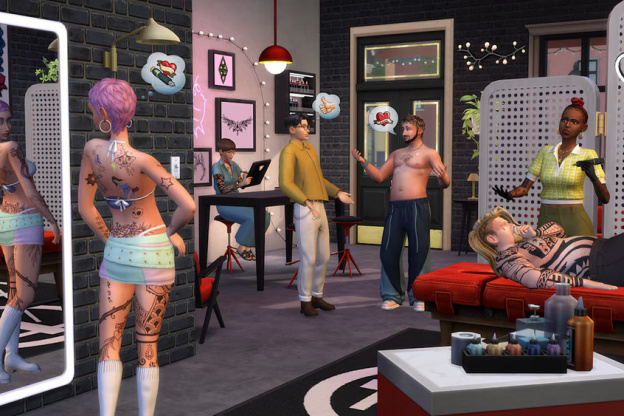 Les Sims 4 business et loisirs