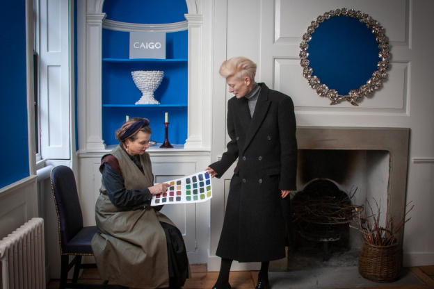 Marianna Kennedy and Tilda Swinton