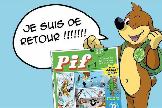 Pif le Mag profite d'une seconde vie grâce à Frédéric Lefebvre