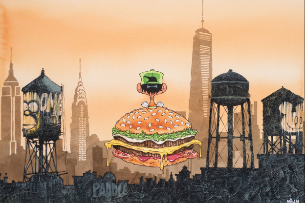 Midam présente Kid Paddle et Game over dans une exposition à la galerie Huberty & Breyne