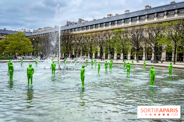 Les hommes de Bessines de Fabrice Hyber, l'exposition en plein air à voir au Palais Royal
