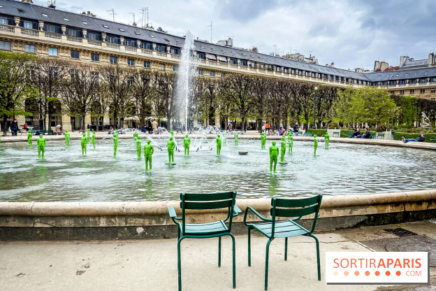 Les hommes de Bessines de Fabrice Hyber, l'exposition en plein air à voir au Palais Royal