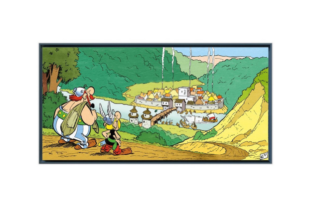 Les XII art strips d'Astérix, l'exposition autour de notre Gaulois préféré, à la galerie L'œil bleu 