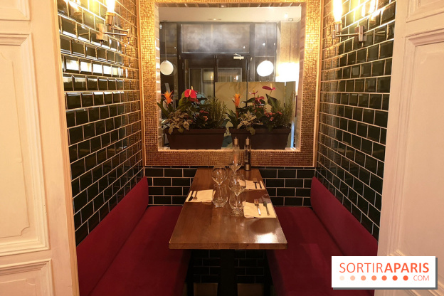 Madame Claude - Restaurant Paris 15ème - le confessionnal