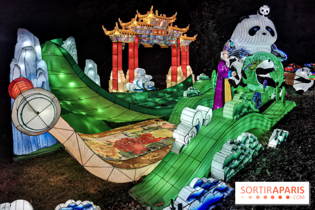 Thoiry Lumières Sauvages 2019 - photos 