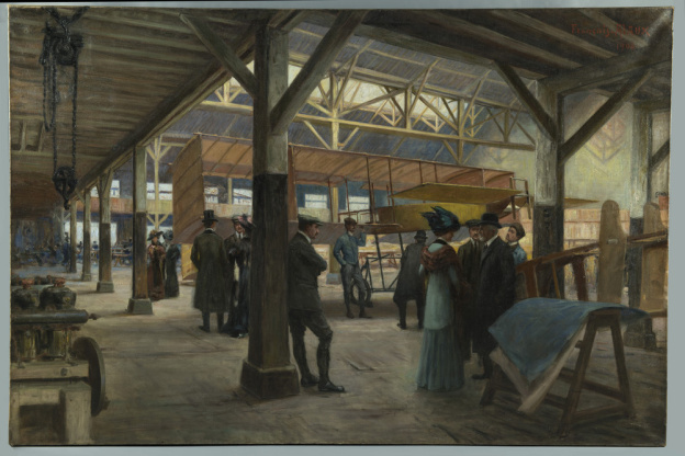 Grande galerie musée de l'air et de l'espace