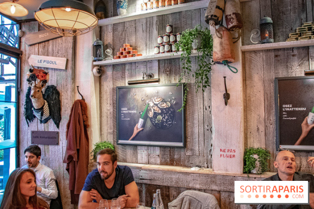 Un pop-up restaurant saké et fruits de mer chez Huguette