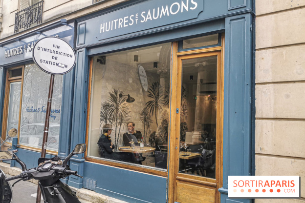 Le nouveau restaurant Huîtres et Saumons à Passy