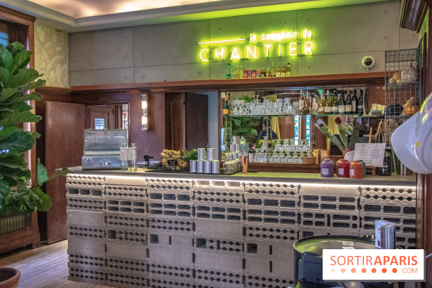 Le Comptoir du Chantier, le restaurant-bar du Normandy Hotel : nos photos