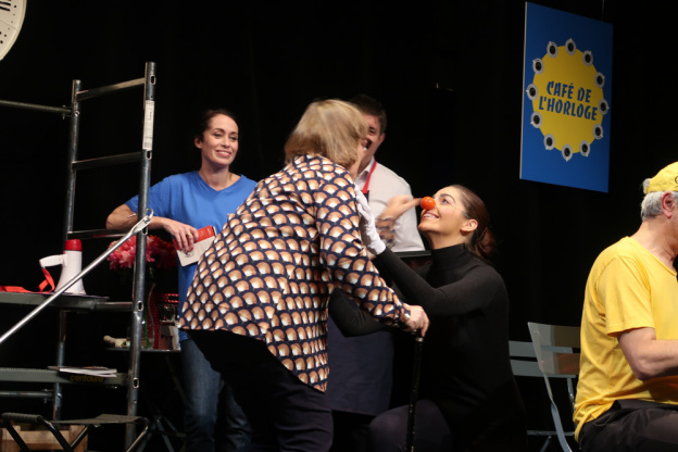 Place de l'Horloge, le spectacle au théâtre du Petit Parmentier 