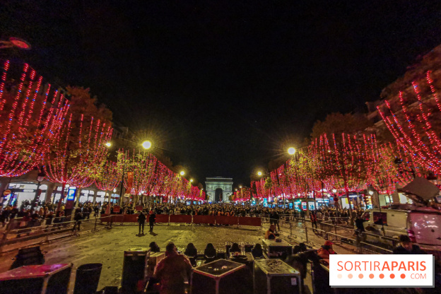Inauguration des illuminations des Champs Elysées 2019