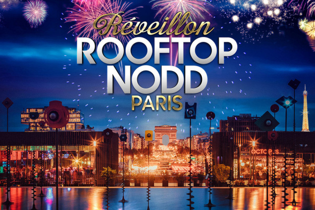 REVEILLON ROOFTOP NODD PARIS ( Vue Feu d'Artifice Arc de Triomphe )