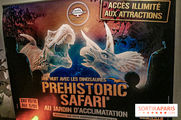 Prehistoric safari au Jardin d'Acclimatation, les photos