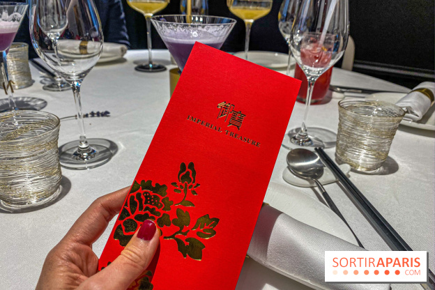 Menu de Nouvel An Chinois à Imperial Treasure Paris